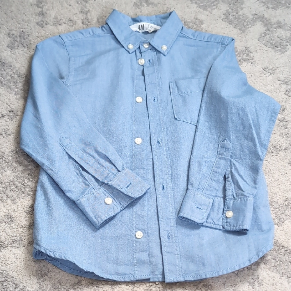 EUC Oxford Button Down - H&M 5t